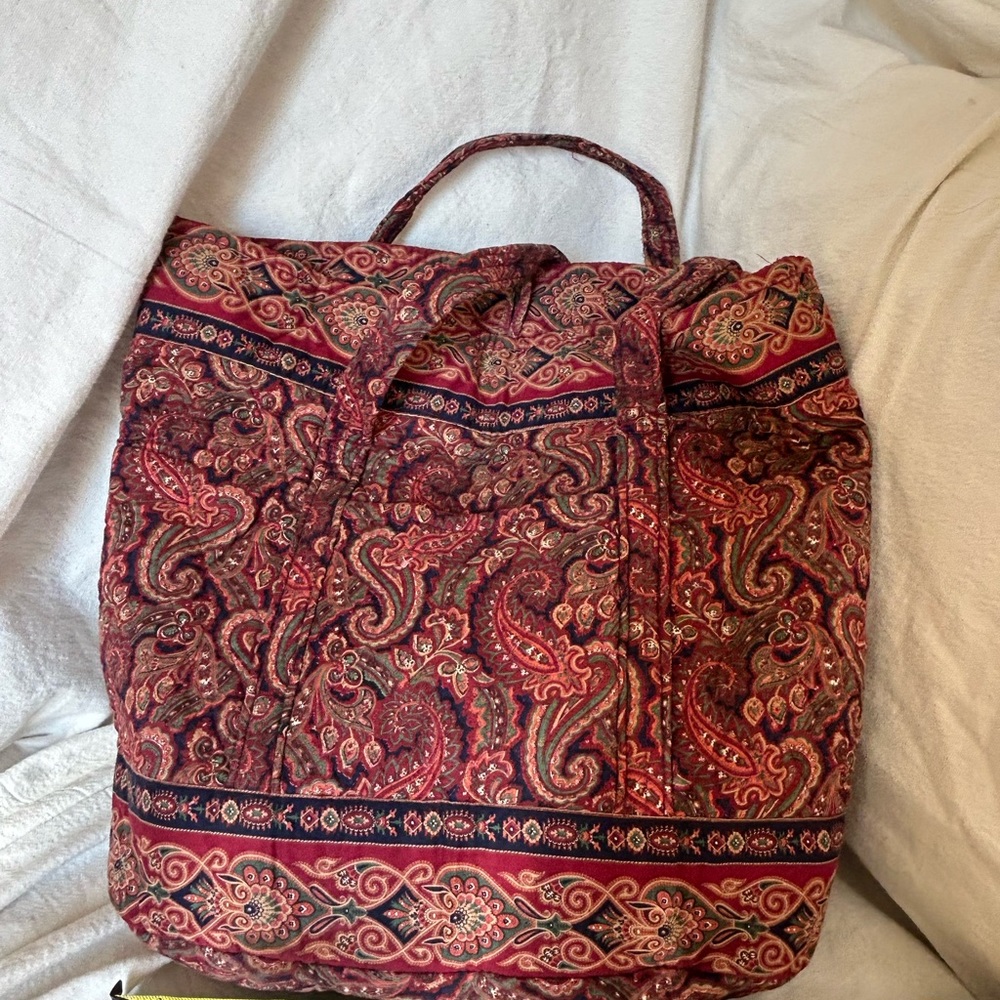 Vera Bradley Tote - paisley 1987 - Picture 5 of 10